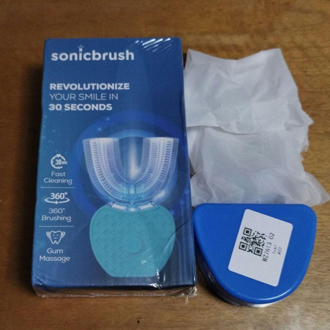 新品未開封　sonicbrush 電動歯ブラシ　ケース　替マウスピース✕2