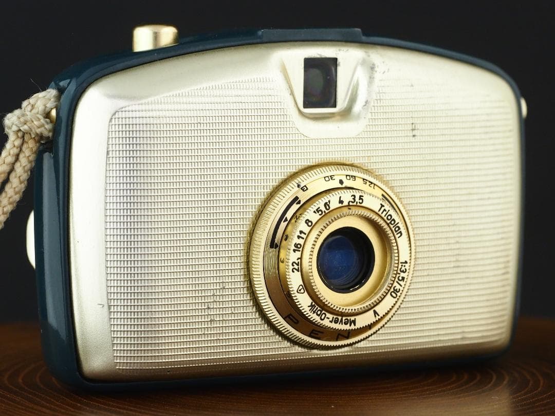 PENTI ハーフ判カメラ TRIOPLAN 3.5/30 モスグリーン