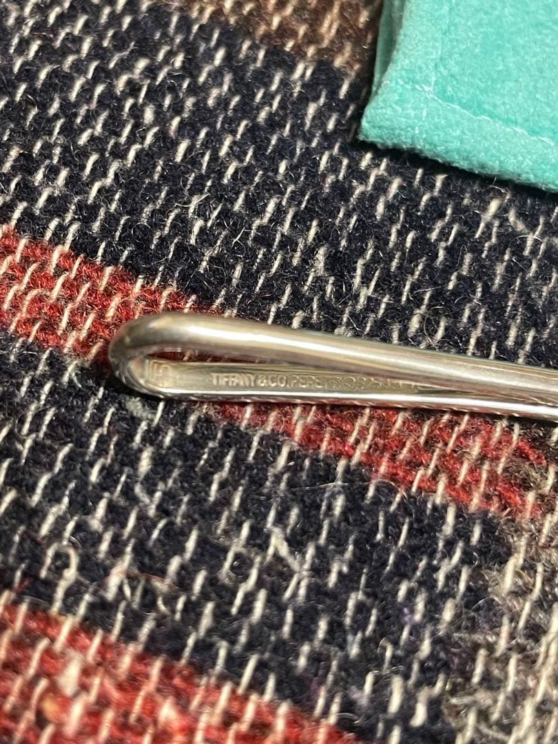 美品　Tiffany＆Co. ティファニー ティアドロップ ネクタイピン
