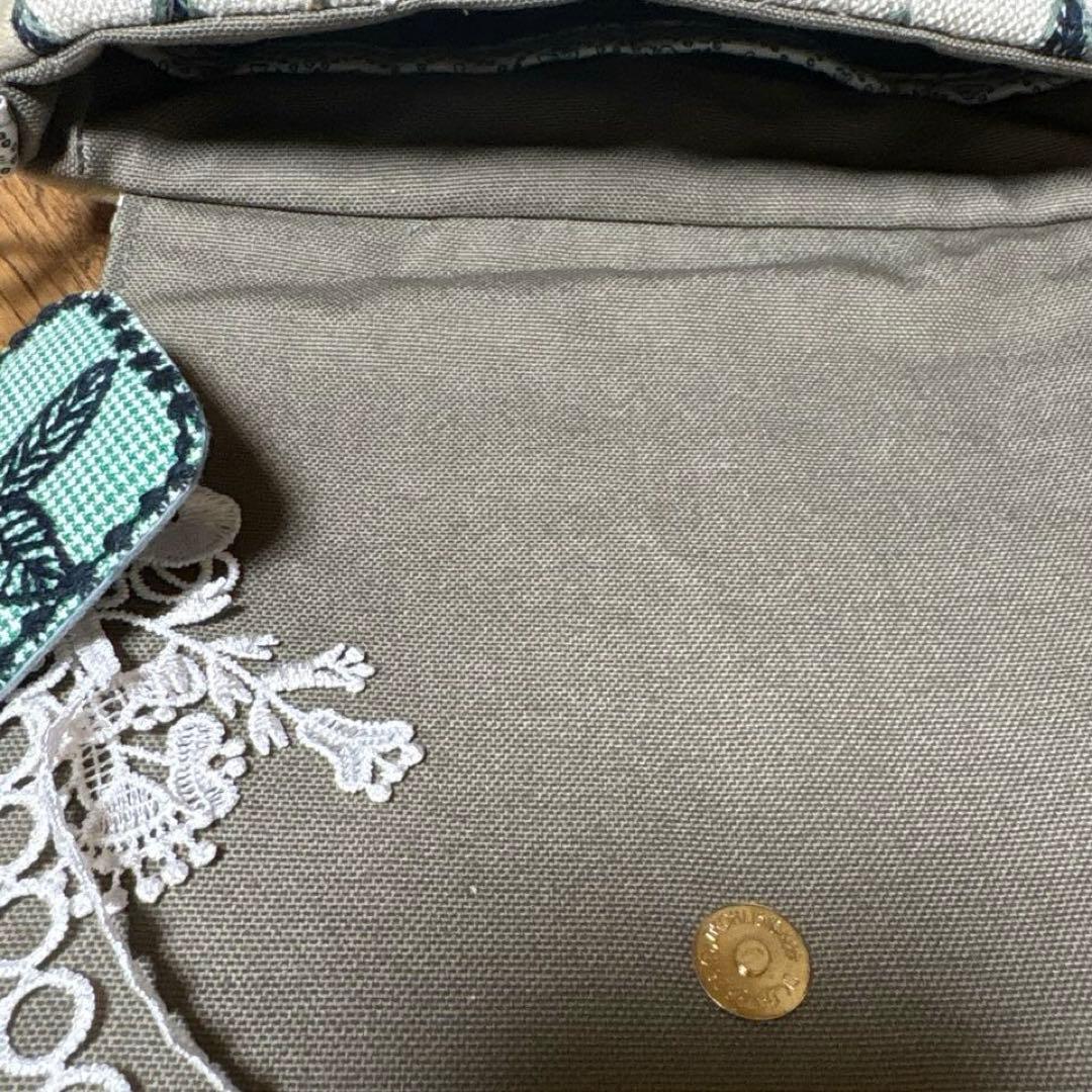 ミナペルホネン△ハンドメイド△ミディアムパン　手持ちショルダー