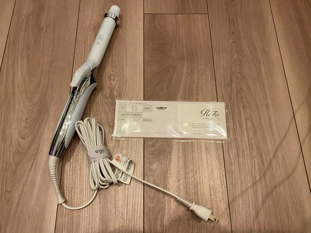 一回のみ使用 リファ カールアイロン プロ コテ 26