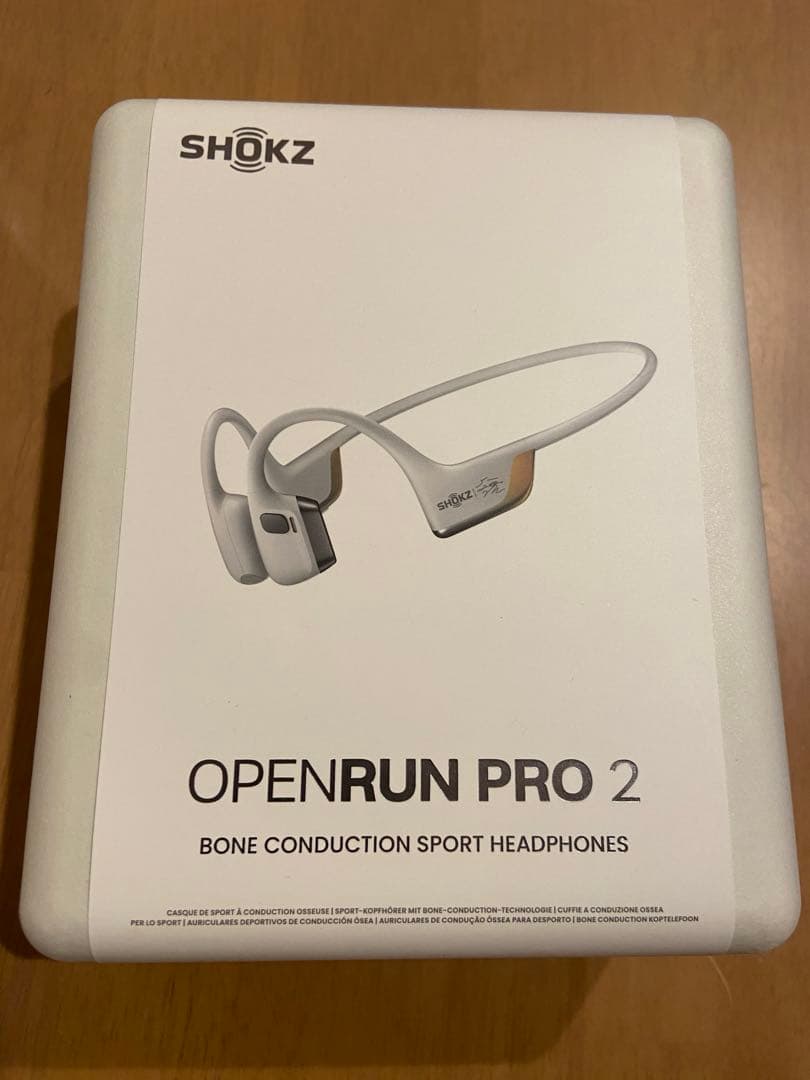 SHOKZ OPENRUN PRO 2 骨伝導イヤホン　大迫傑モデル