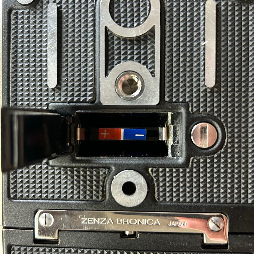 完動品 ゼンザブロニカ EC-TL2 BRONICA 中判フィルムカメラ