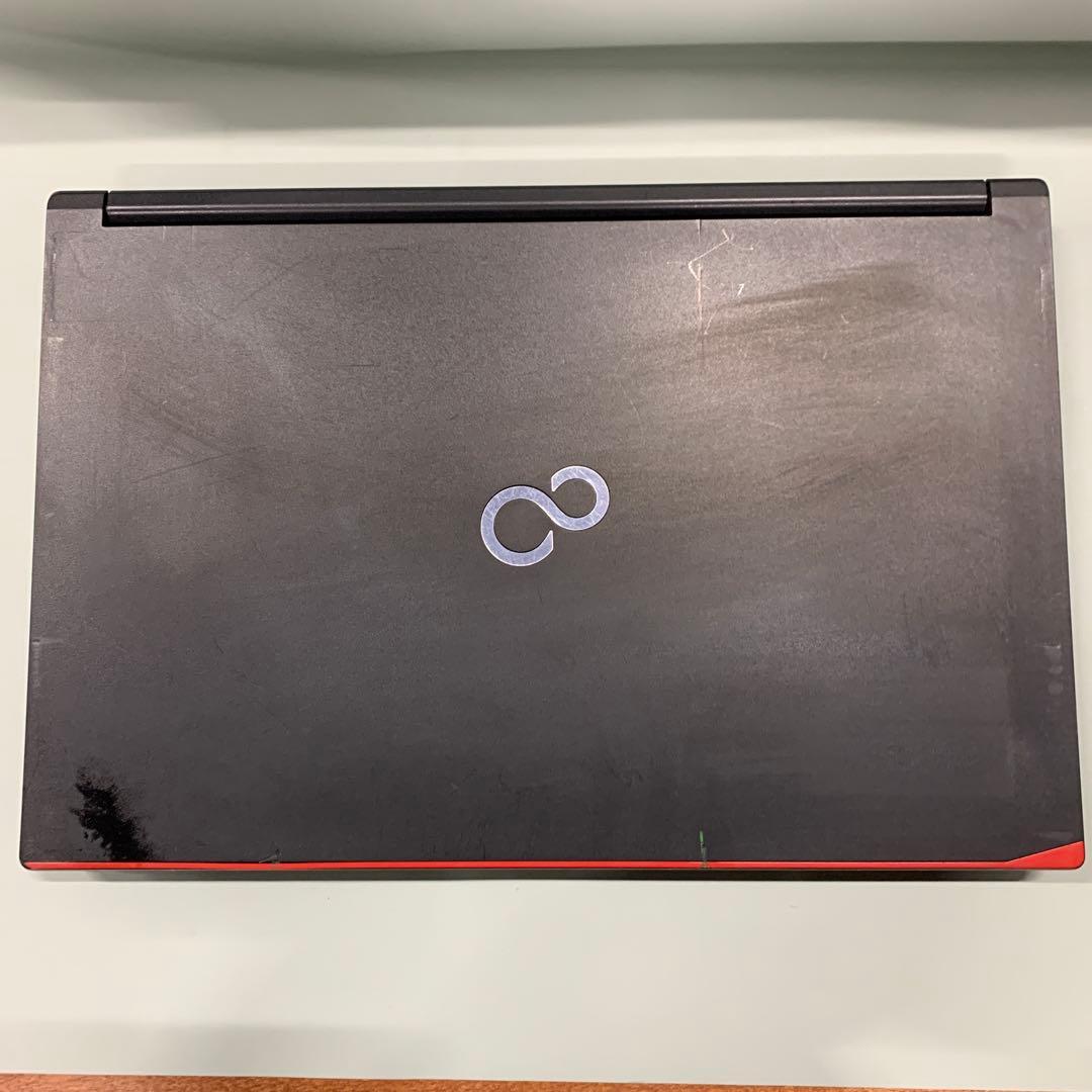 富士通　Windows11 ノートパソコン DVD付き　爆速SSD搭載 i 5