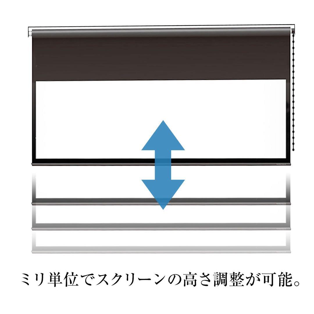 【シアターハウス】超大サイズ！定価114800円 チェーンスクリーン130インチ