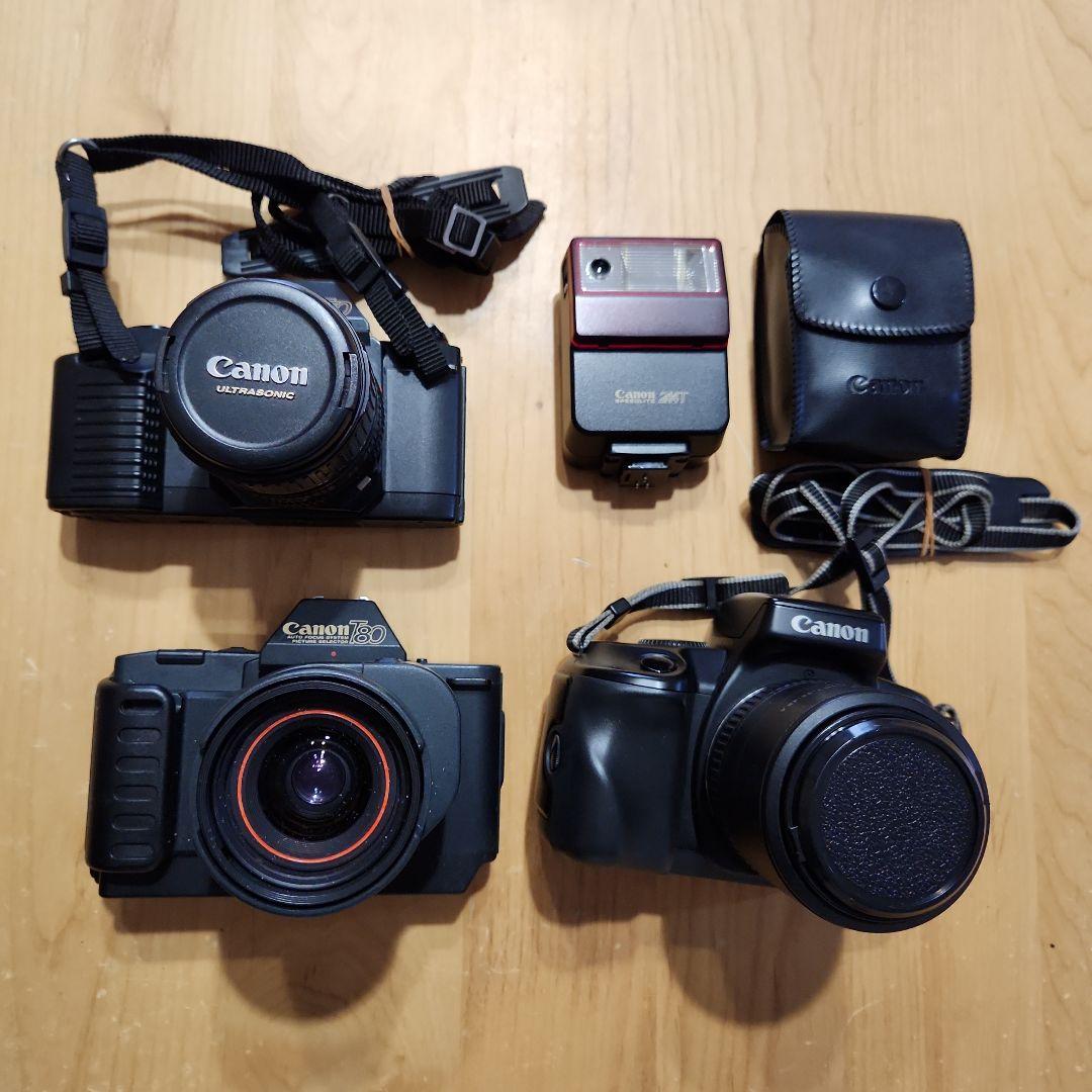 Canon T50 / T80 / EOS 750QD + フラッシュ 244T