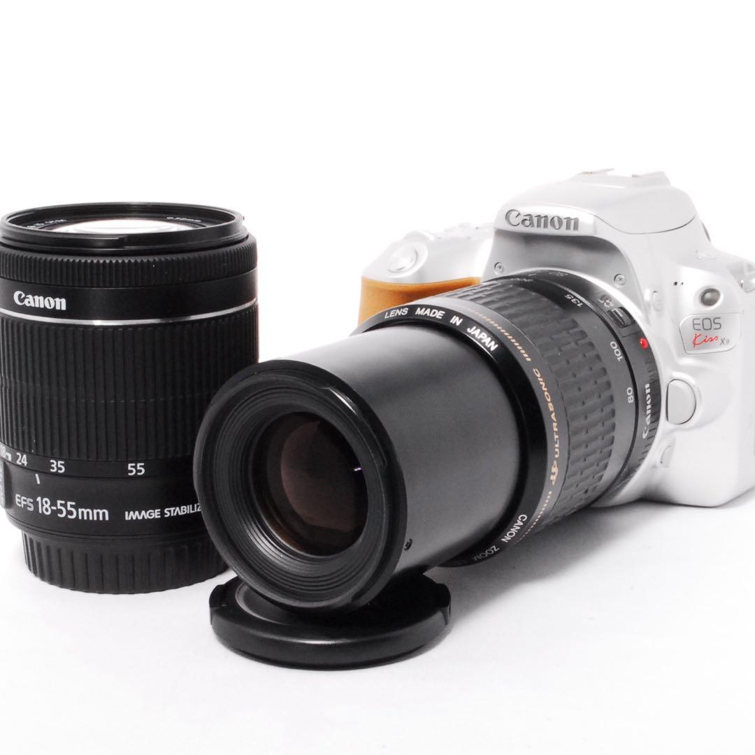 大幅値引き❣️Canon Kiss X9 ◆高級STMレンズセット◆一眼レフカメラ