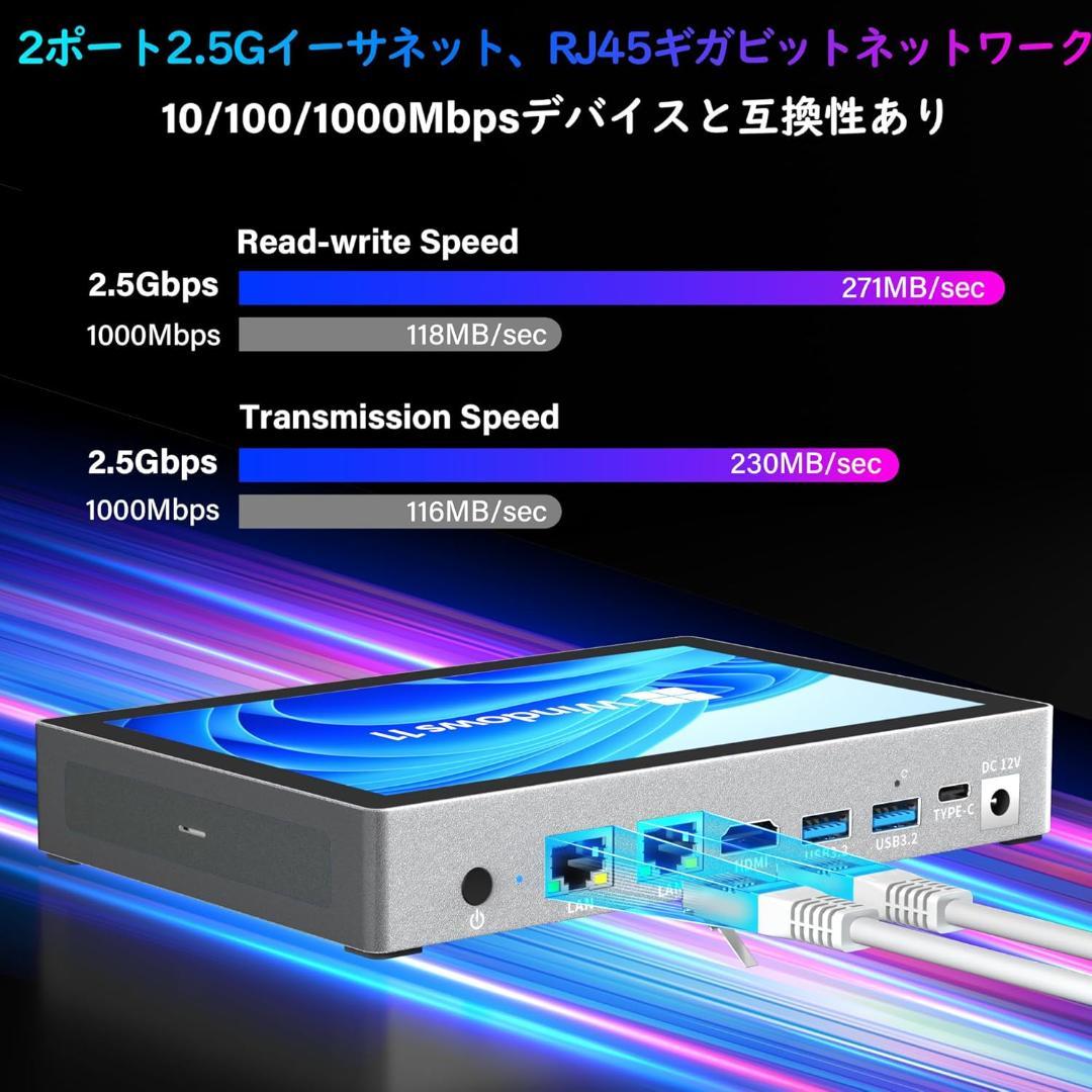HigolePC F9BP N100 16GB 512GB 10.1型