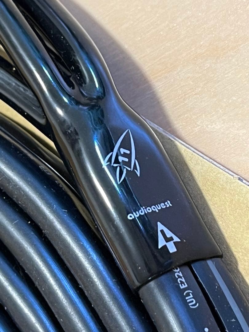 【未使用】オーディオクエストaudioquest Rocket 11 3mペア