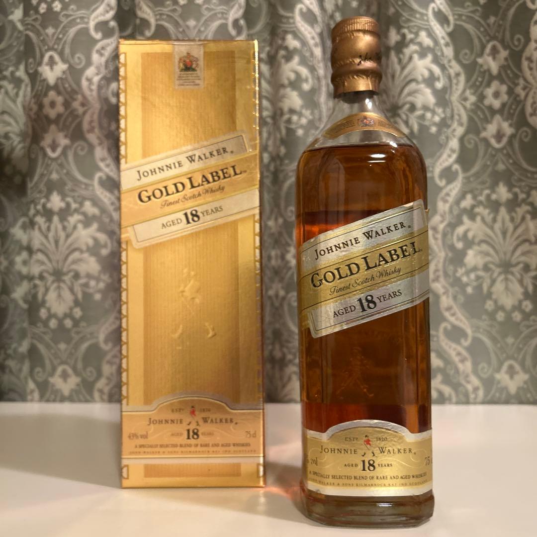 J*様 ジョニー ウォーカー 18年 ゴールドラベル 古酒