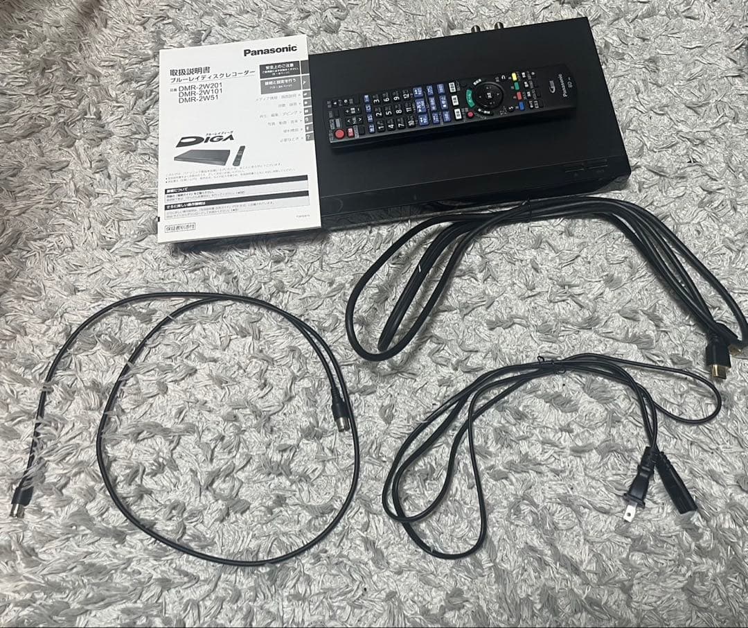 Panasonic ブルーレイディスクレコーダー2TB DMR-2W202