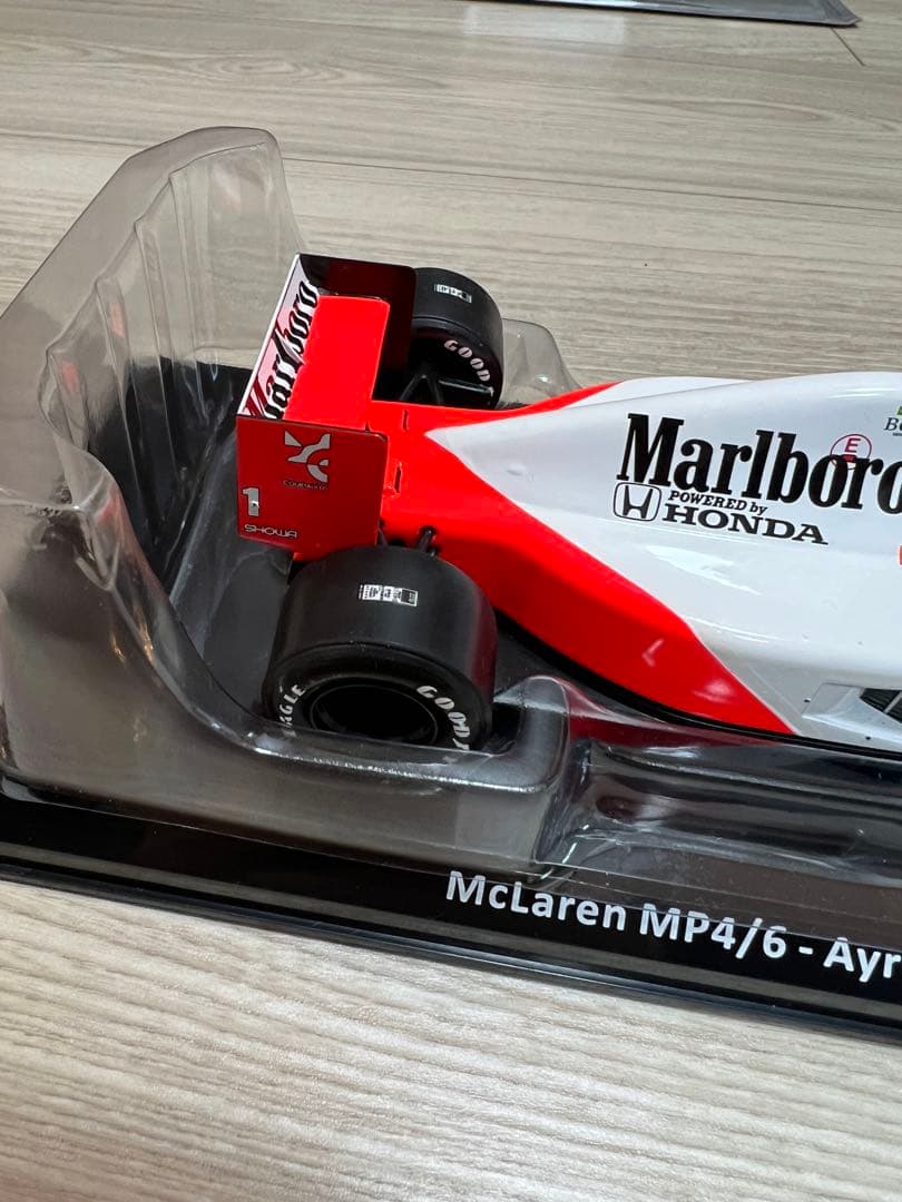 ビッグスケールF1コレクション　マクラーレンホンダMP4/6　アイルトンセナ