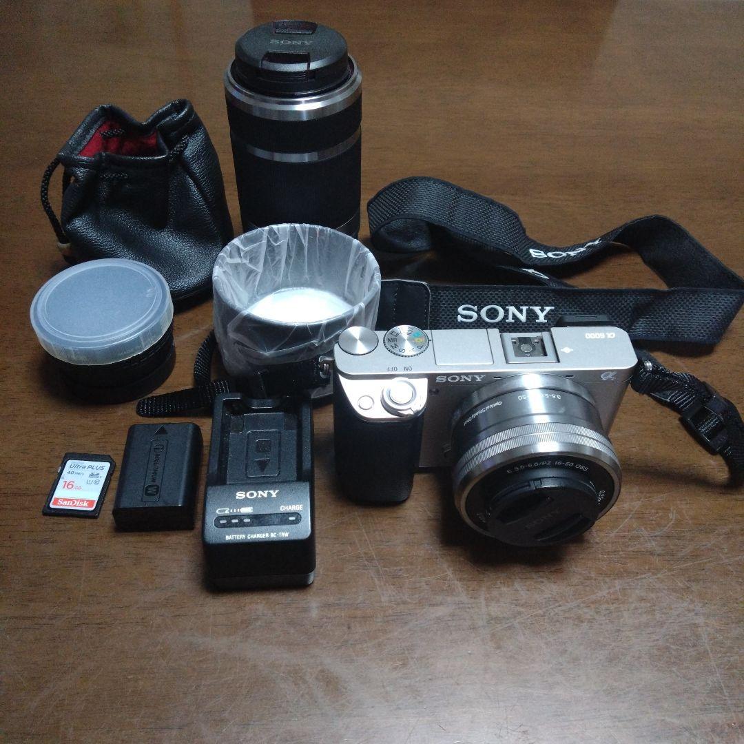 SONY a6000 ミラーレス一眼 レンズ付き