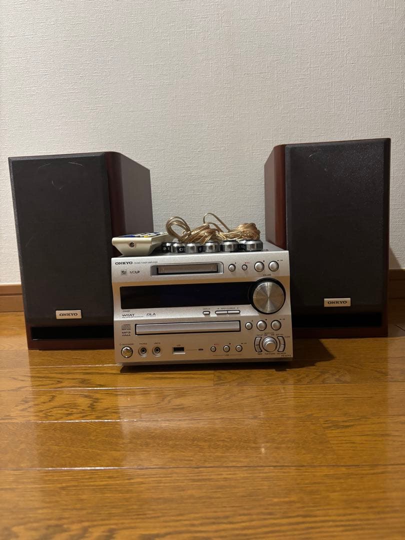 ONKYO CD・MD・カセット　コンポセット　FR-N7FX
