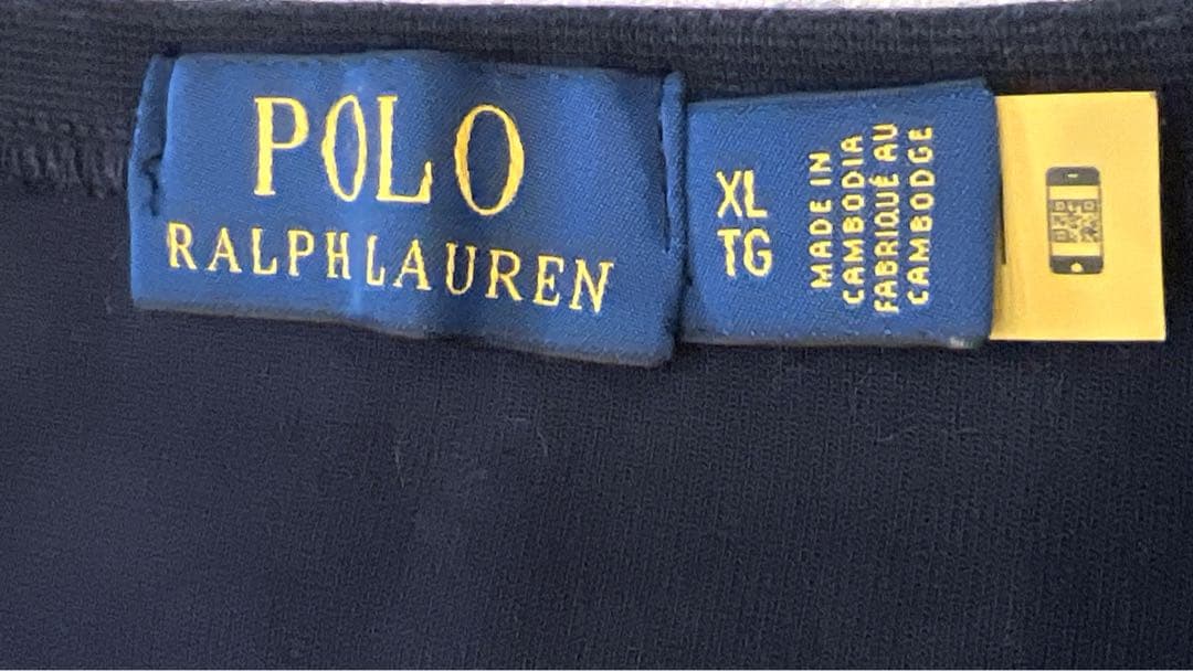 シモ良品RALPH LAUREN スウェット 前V ビッグポ ニーロゴ