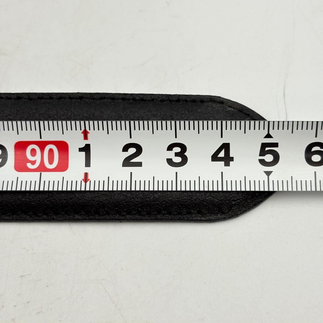 フェンディ ベルト ユニセックス レザー ブラック ロゴ 0904-S6790t