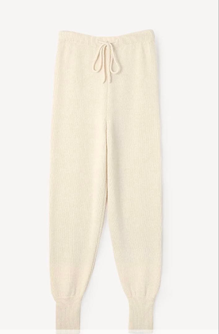 新品◯プリスティン◯アルパカニットパンツ