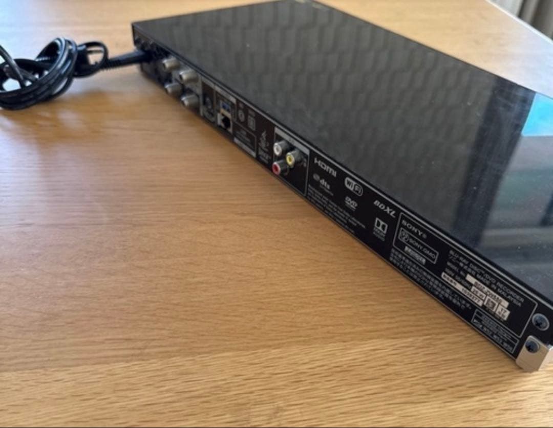 SONY ブルーレイレコーダー　BDZ-ZW550-M