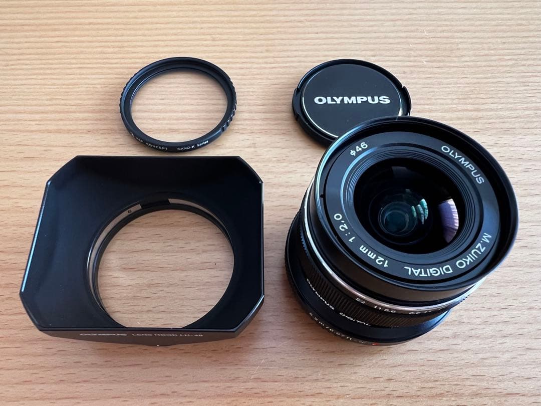 【銘玉・美品】オリンパスM.ZUIKO DIGITAL ED 12mm F2.0