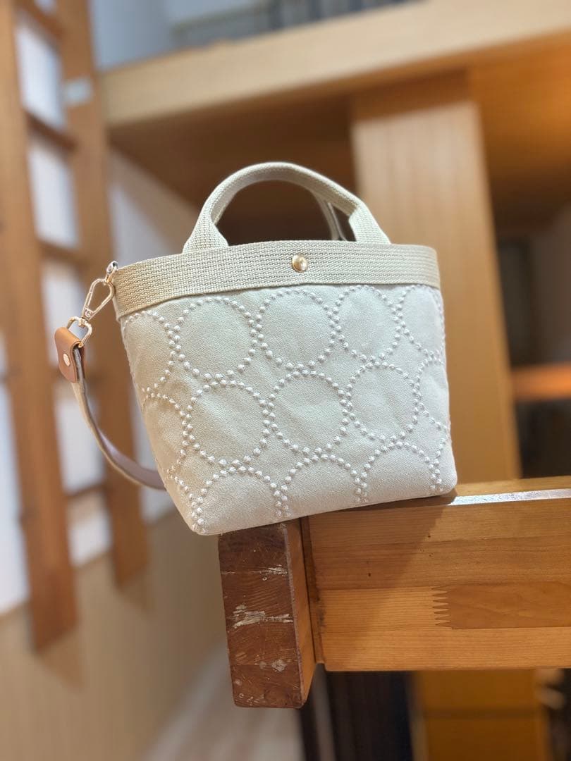 ミナペルホネン✳︎ハンドメイド✳︎2way tape bag light