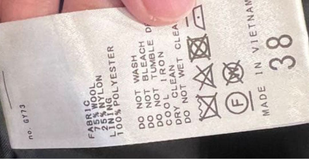 スピックアンドスパン　スタンドカラーショートコート