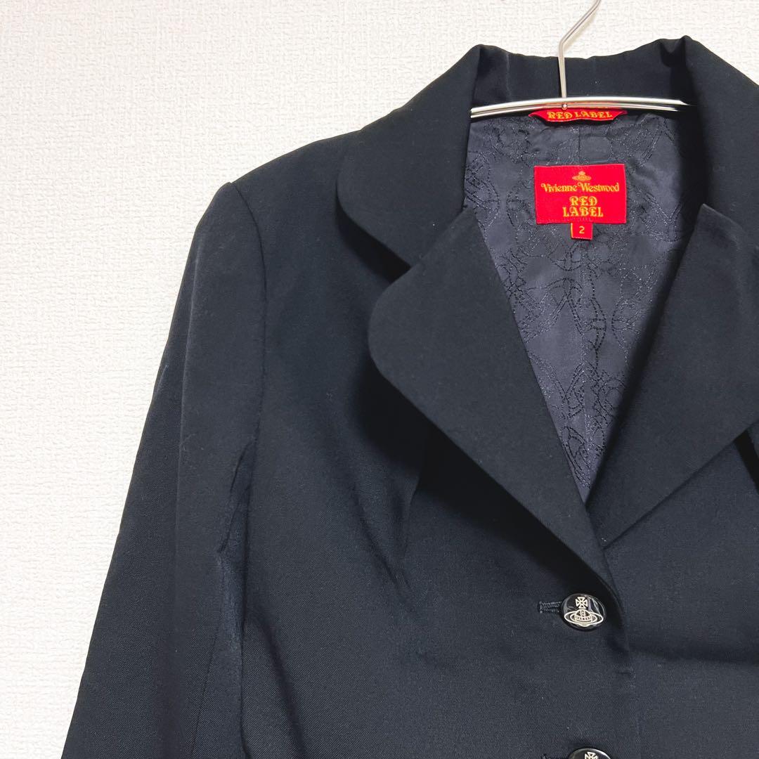 ヴィヴィアンウエストウッド　ハート襟　ジャケット　オーブボタン