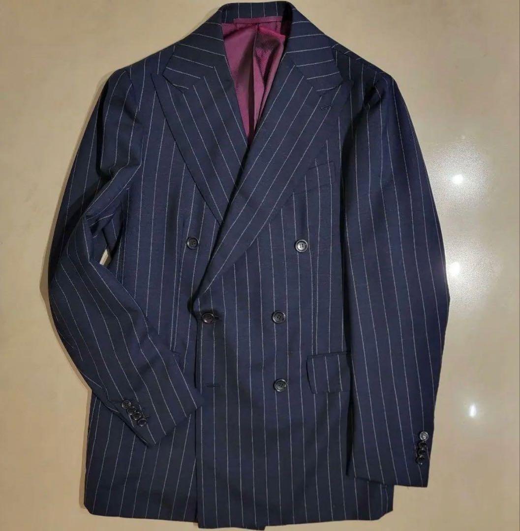 Stile Latino スティレラティーノ Leo ダブルスーツ 46 極美品