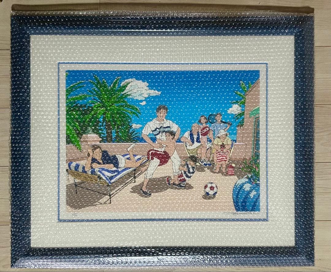 h*u様 わたせせいぞう Let's Join It! シルクスクリーン希少直筆