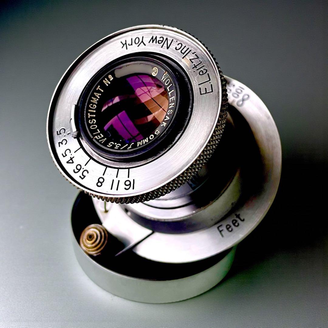 【OH済】ウォーレンサック・ヴェロスチグマート 50mm f3.5 N.Yライツ