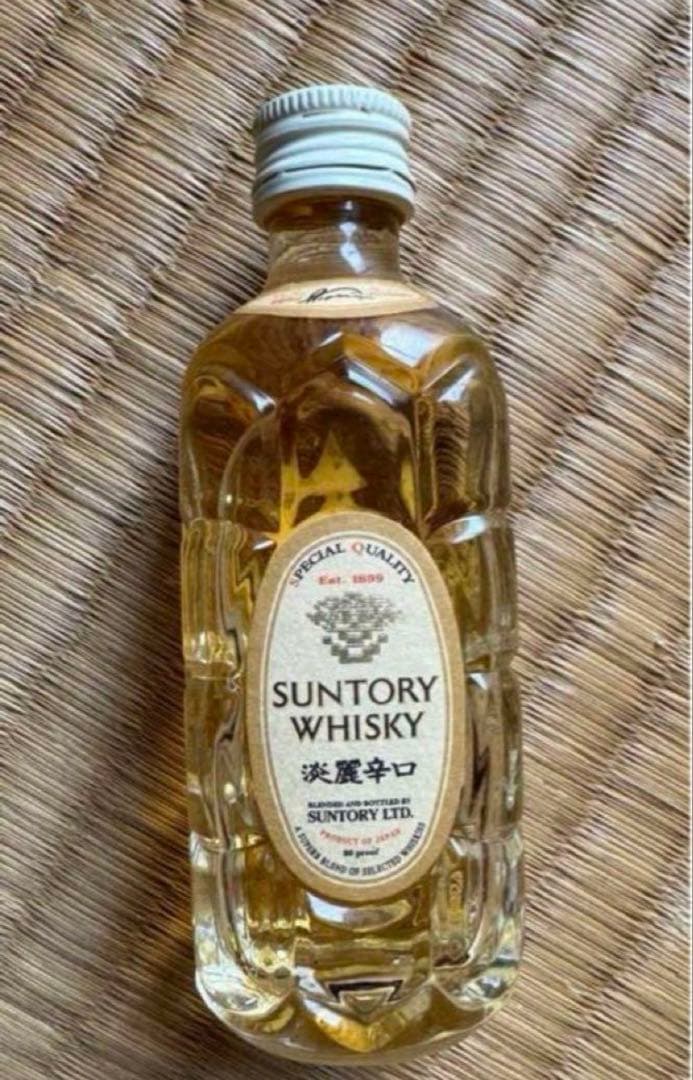 サントリー ウイスキー　ミニチュアボトル　7本セット