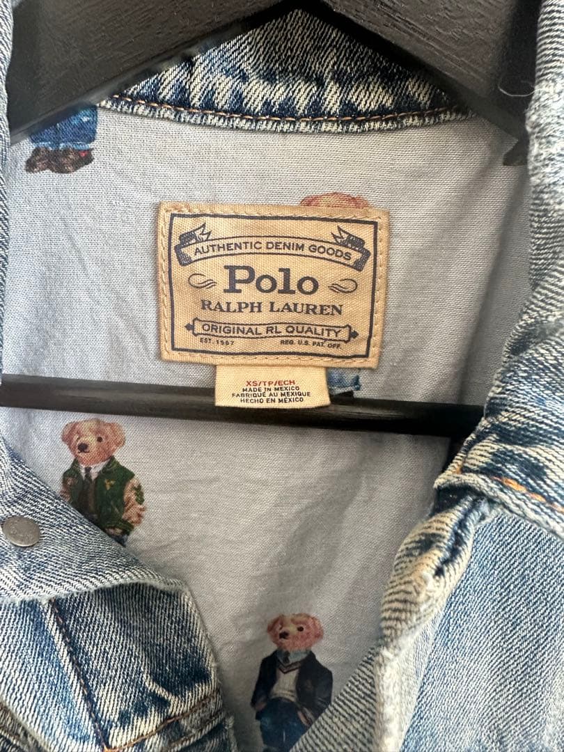 Polo Ralph Lauren テディベアデニムジャケット