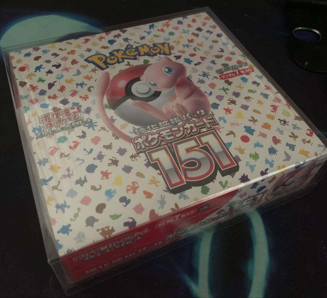 ポケモンカード151 ボックス 未開封品シュリンク付き