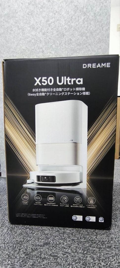 【超美品】DREAME X50 Ultra ロボット掃除機本体