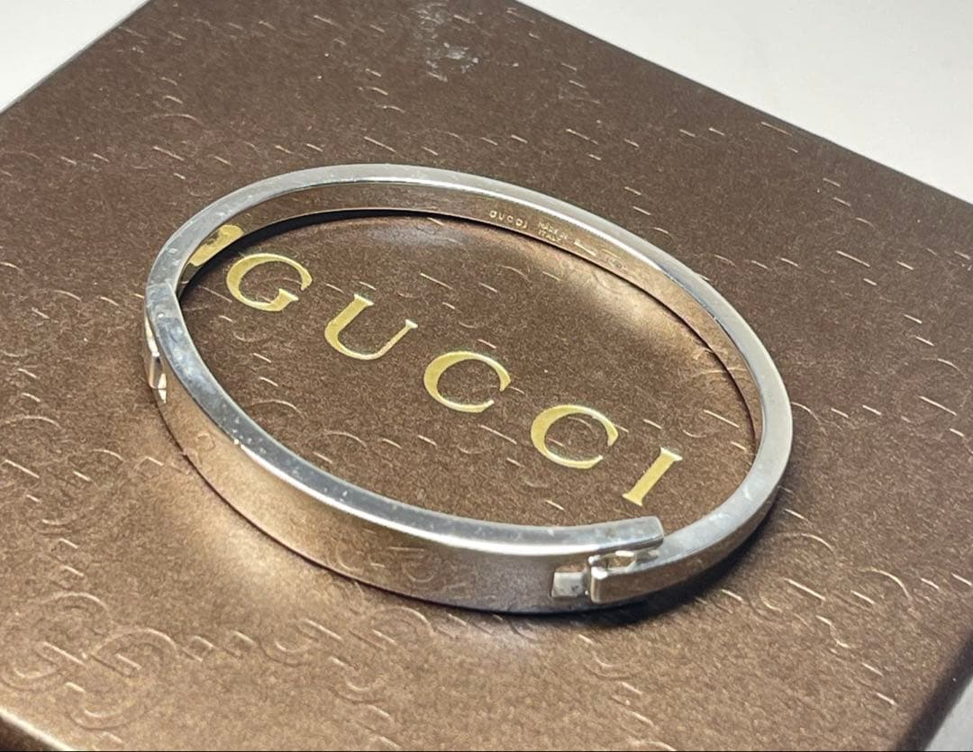 GUCCI (グッチ)バングル 925 シルバー