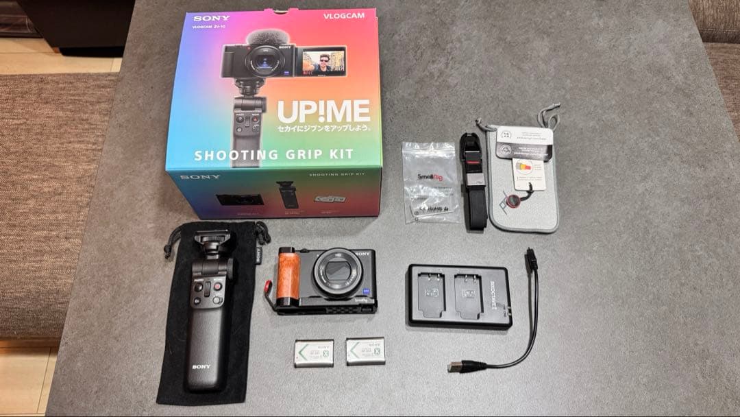 SONY ZV-1/グリップ/Small Rig/peak design/充電器