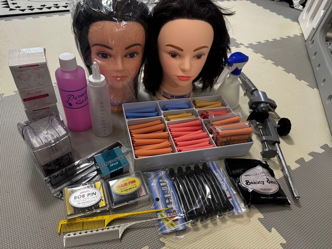 美容師練習用　ワインディング　オールウェーブ