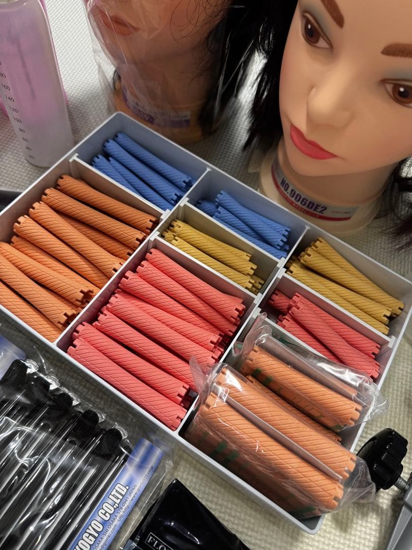 美容師練習用　ワインディング　オールウェーブ