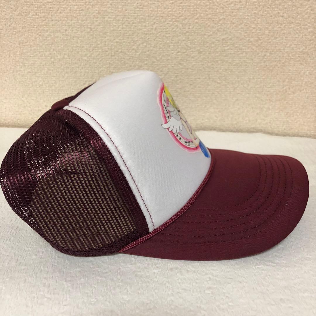 Yumin Ha Maroon Angel Girl Hat cap ユミン ハ