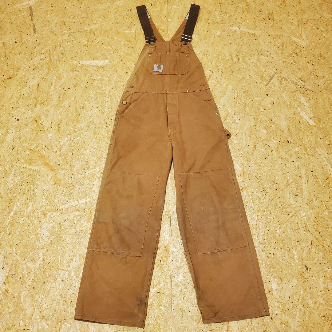 【Carhartt/カーハート】オーバーオール ダブルニー 80 90s 星タグ