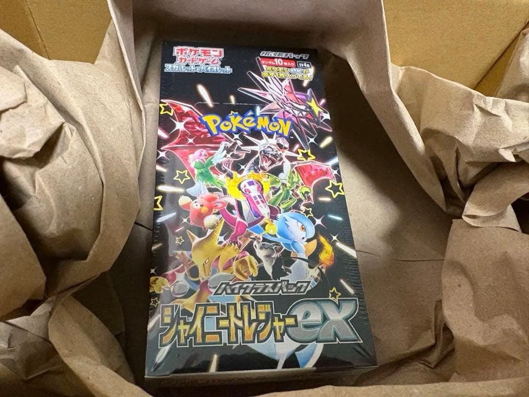 ポケモンカードゲーム シャイニートレジャー　未開封BOXシュリンク付き