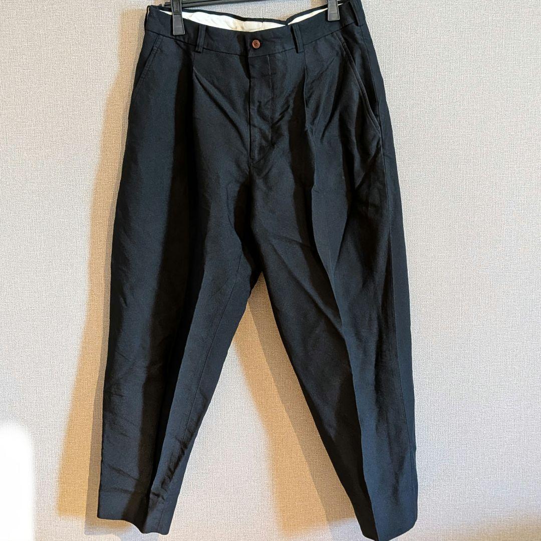 COMME des GARCONS HOMME DEUX ポリ縮　パンツ M