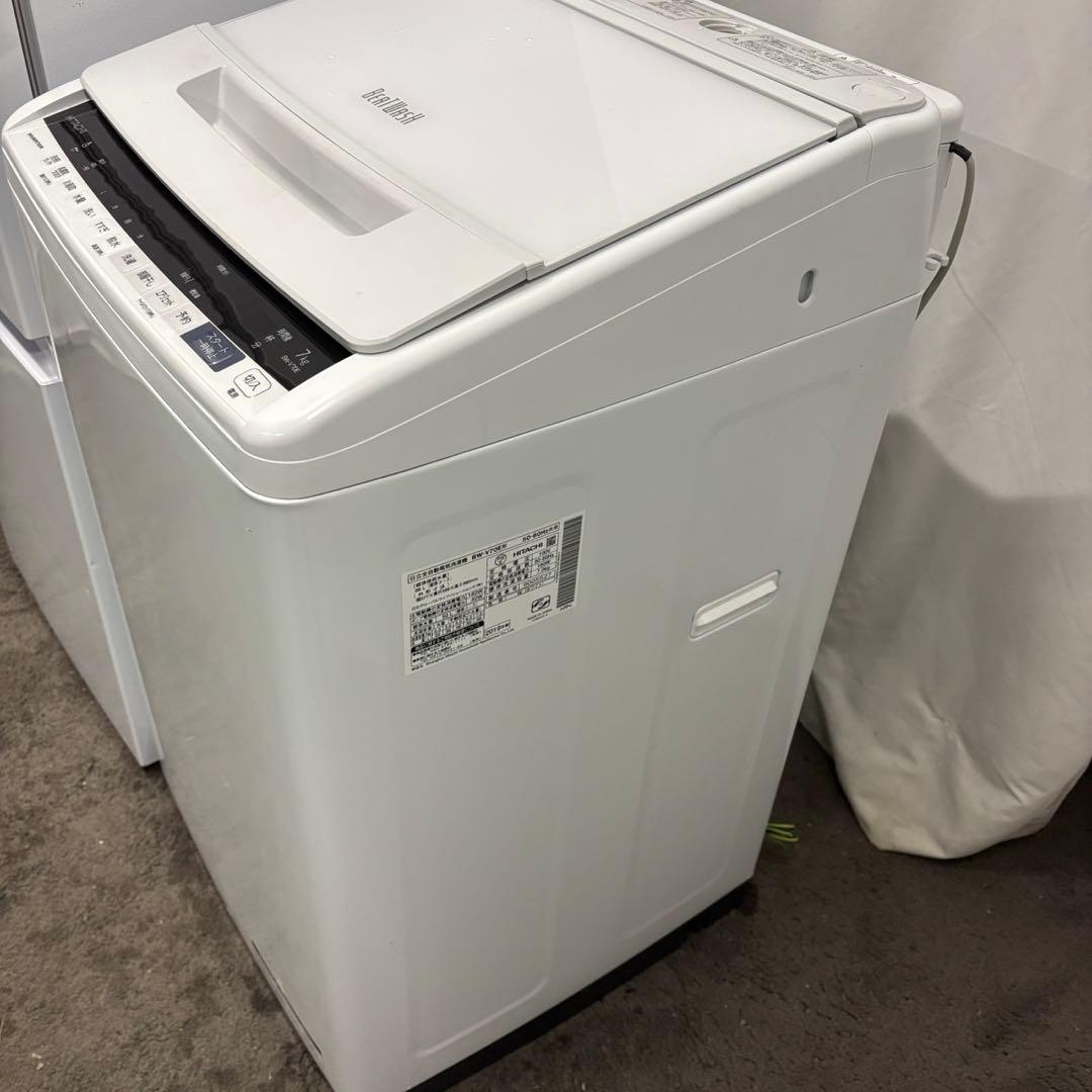 64⭕️冷蔵庫　洗濯機　7キロ　一人暮らしセット　単身　中古　安い　設置無料