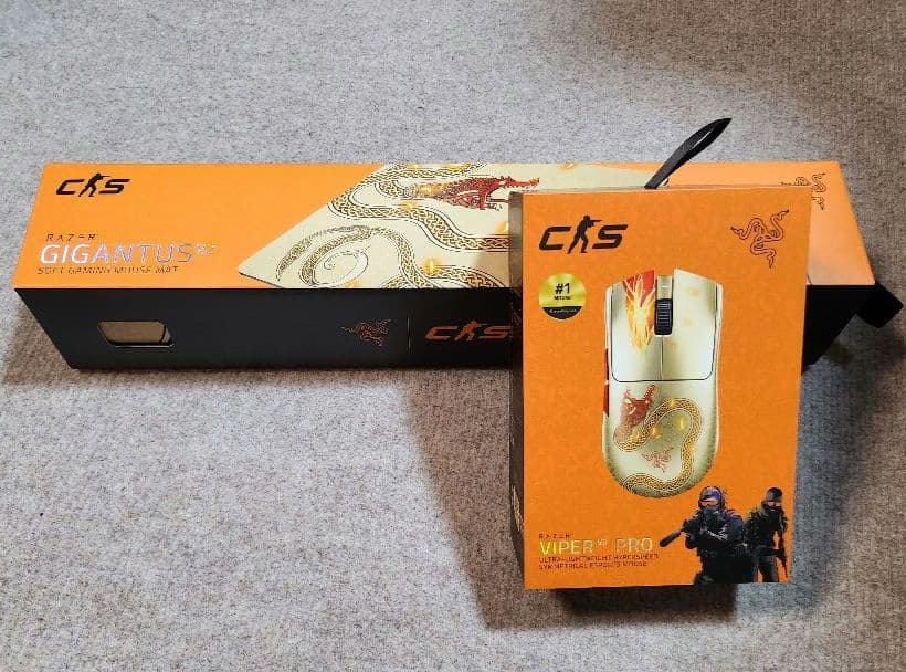 VIPER V3 PRO ゲーミングマウス&マウスパッド
