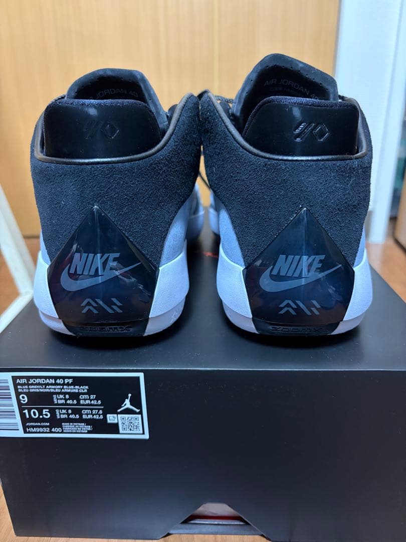 エアジョーダン40 PF Blue Suede AJ40