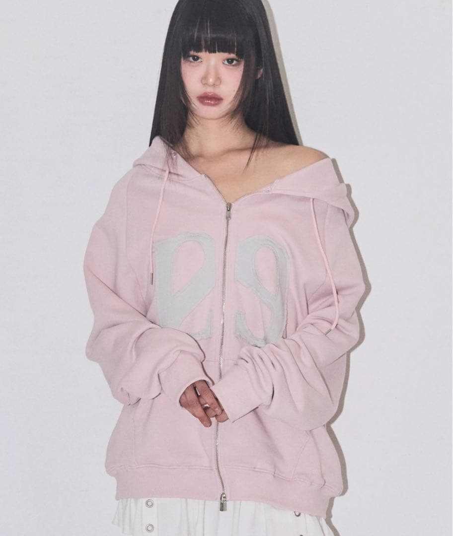 ILLIGO ジップパーカー ピンク S