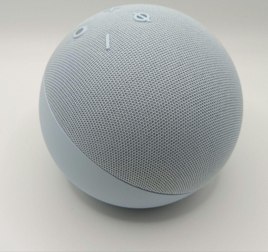 【動作品】Echo Dot with Clock 第5世代 クラウドブルー