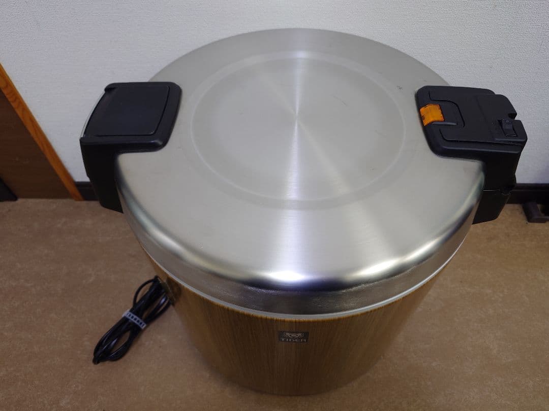 TIGER 電子ジャー JHC-9000 保温専用 木目 保温米飯容量9L