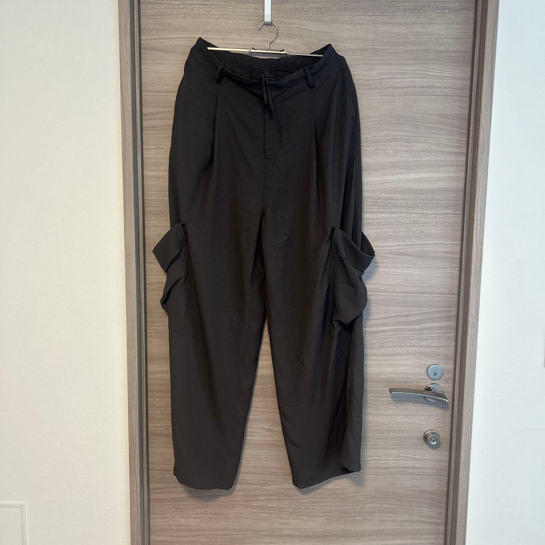 ETRE TOKYO 25SS リラクシーカーゴパンツ チャコール M