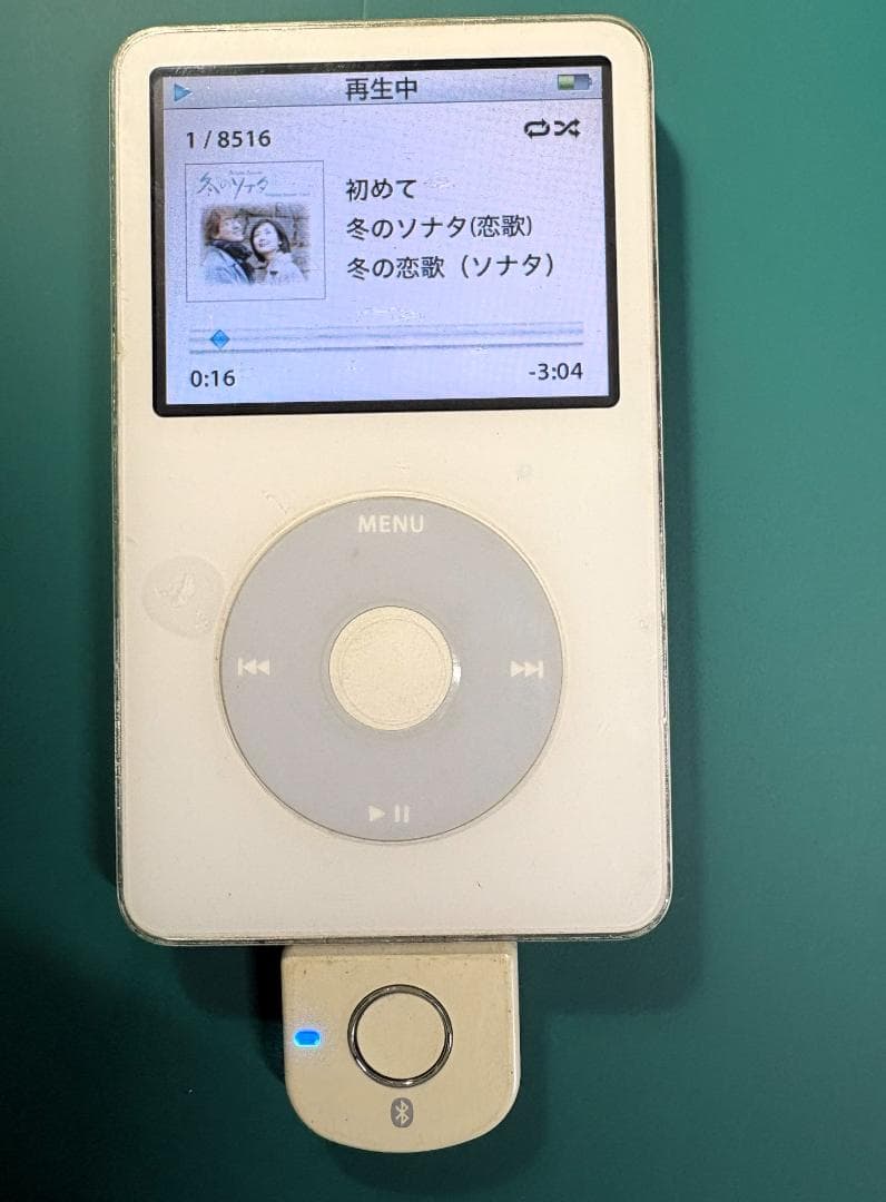 iPodClassic第5世代 60GB改 新電池＋SONY TMR-BT8iP