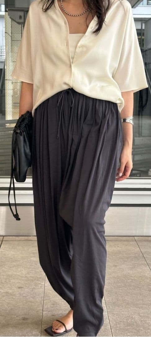 エトレトウキョウ★ウエストギャザーバルーンカットパンツ　S　完売